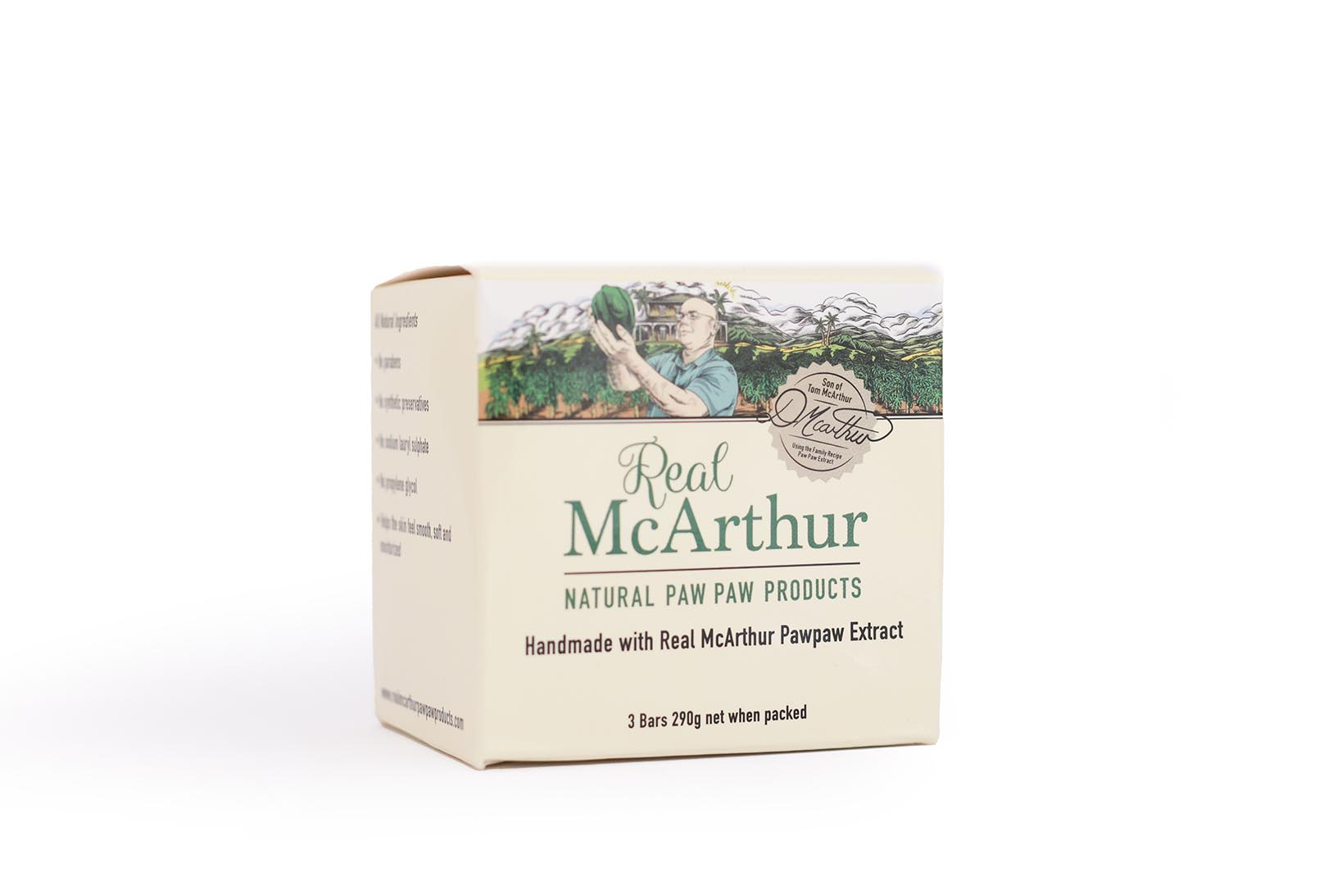 Real McArthur Organic Paw Paw Body Soaps