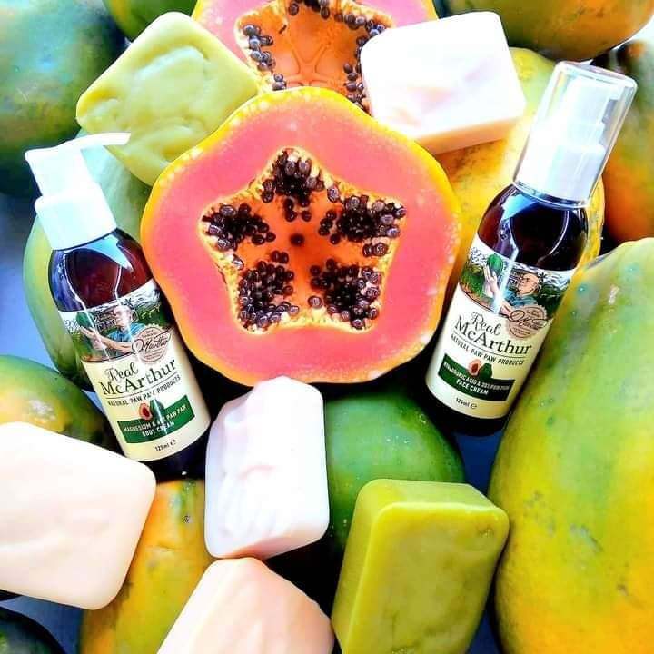 Real McArthur Natural Paw Paw Products - Body Cream, Face Cream and Unscented Soap - Gallery